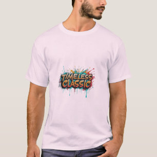 Clásico eterno: Camiseta de estilo icónico.