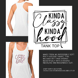 Clásico Kinda Hood Tank Top T-Shirt