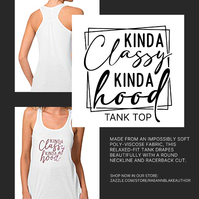 Clásico Kinda Hood Tank Top T-Shirt (Subido por el creador)