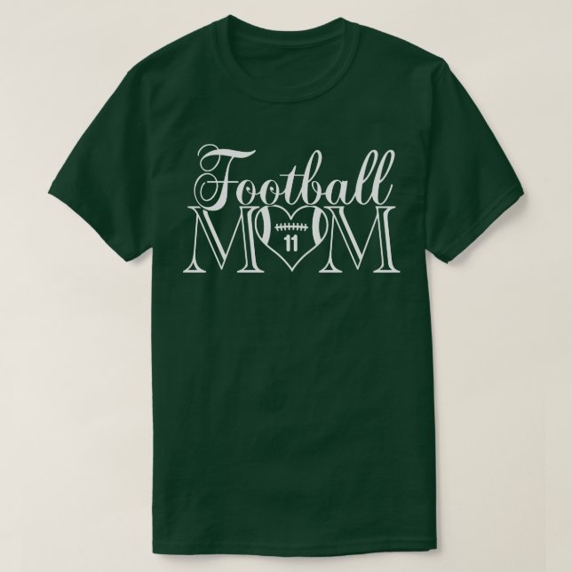 Clásico lindo Mamá 11 Ese es mi número de Jersey d (Diseño del anverso)