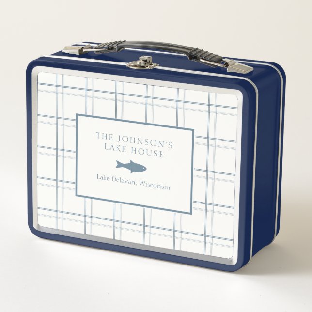 Clásico personalizable cuadros Casa del Lago Azul  (Anverso)