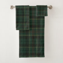 Clásico Plaid Verde de Navidad