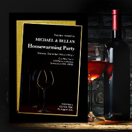 Clásico Purpurina de oro negro Fiesta de calentami