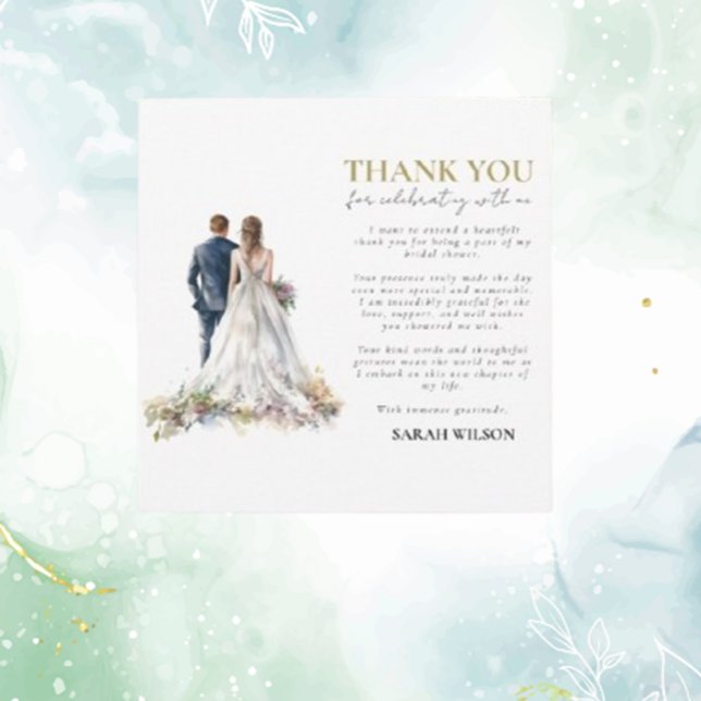 Clásico Rústico Boho Floral Agradecimiento ( perfect for meaningful moments. Share your appreciation today!)