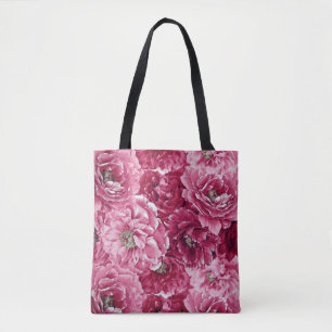 Clásicos Clusters de Peonies Rosados para la Bolsa