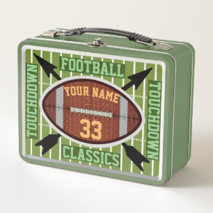 Clásicos de fútbol personalizados Metalizado Lunch