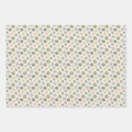 Clásicos de Navidades nórdicos envuelven hojas de