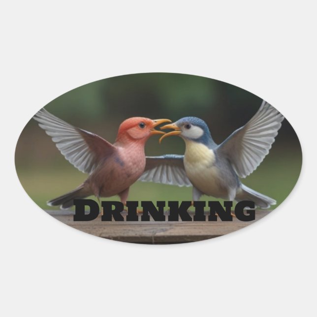 "Clásicos Pegatinas redondos: Elegancia eterna par (Anverso)