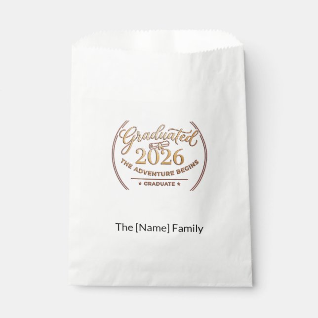 Class of 2026 / Bolsas Recuerdo Adventure (Anverso)