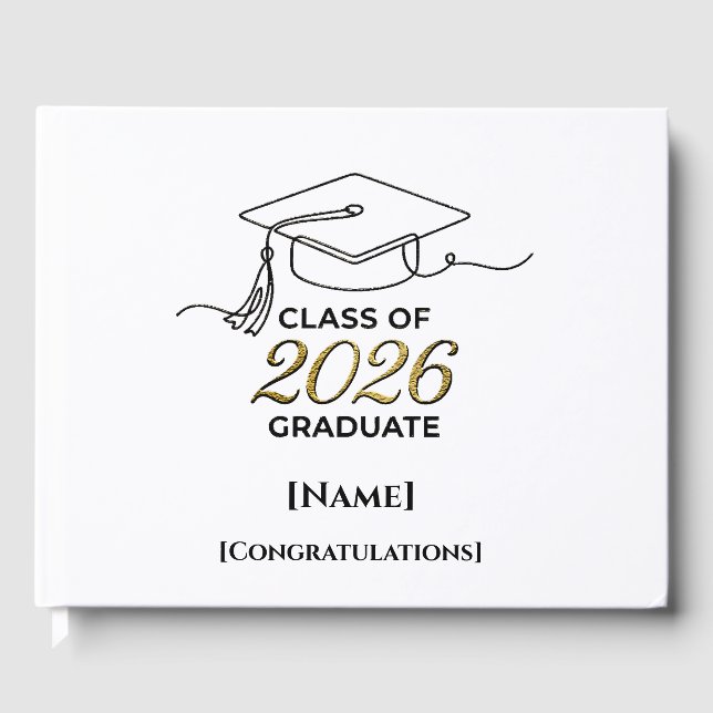 Class of 2026 / Libro de Visitas Graduación (Anverso)