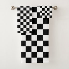 Classic black checkerboard