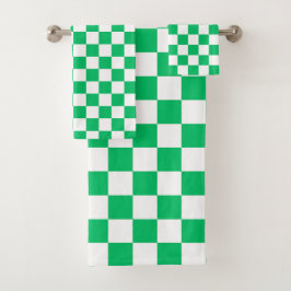 Classic green checkered