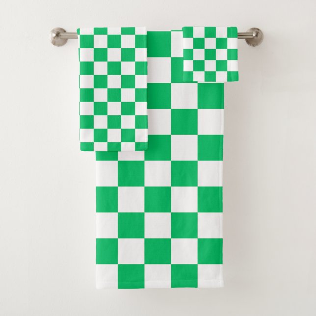 Classic green checkered  (In situ)