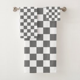 Classic grey checkerboard