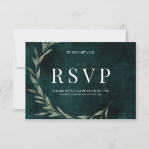 Classic Leaves drama de ensueño EMERALD rsvp