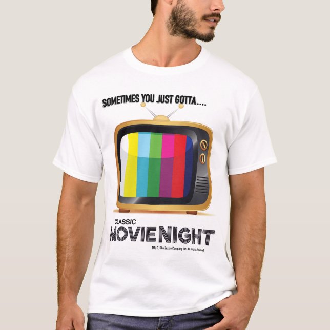 Classic =MOVIENIGHT= Camiseta gráfica (Anverso)