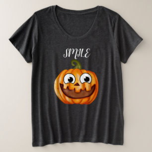 classic rustic retro Happy pumpkin