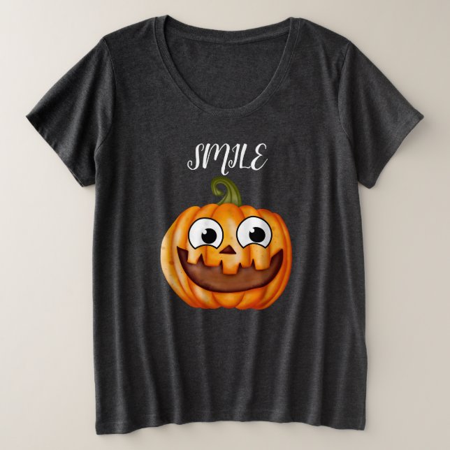 classic rustic retro Happy pumpkin (Anverso del diseño)