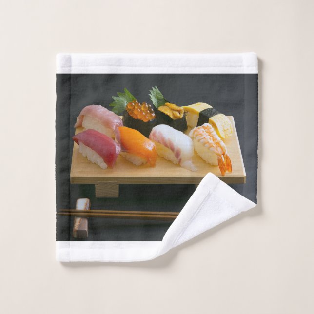 Classic Sushi Towel Set – Japanese Harmony (Toallita)
