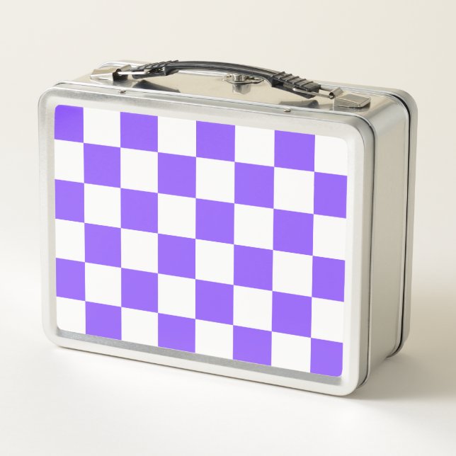 Classic visual purple checkerboard  (Reverso)