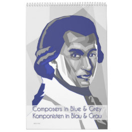 Classical Composers Calendar/compositor calendario