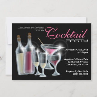 Classy Cocktail Party Invitaciones