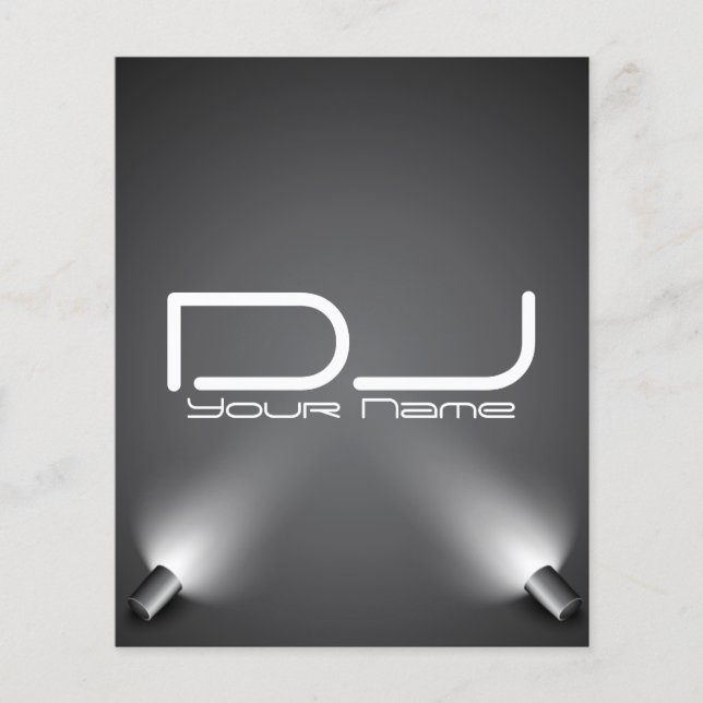 Classy DJ Fiesta Flyer (Frente)