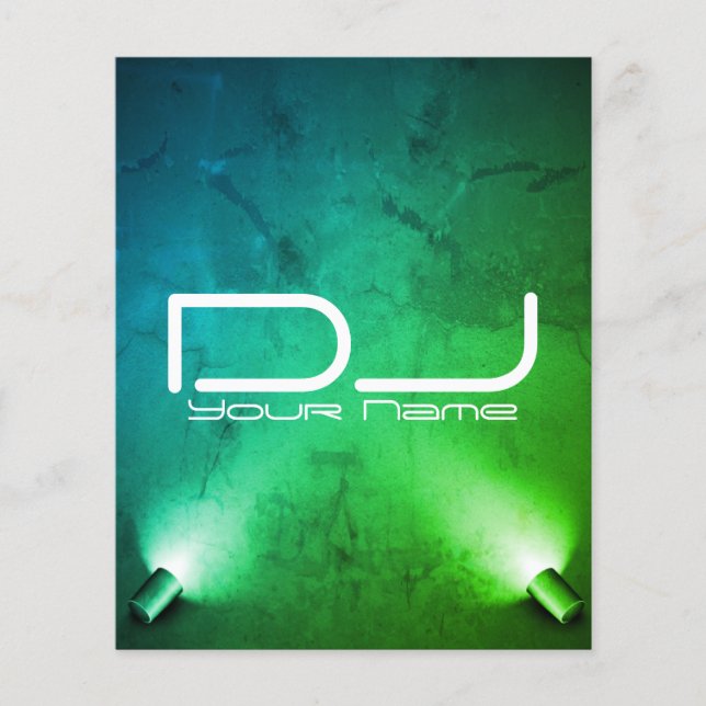 Classy DJ Fiesta Flyer (Frente)