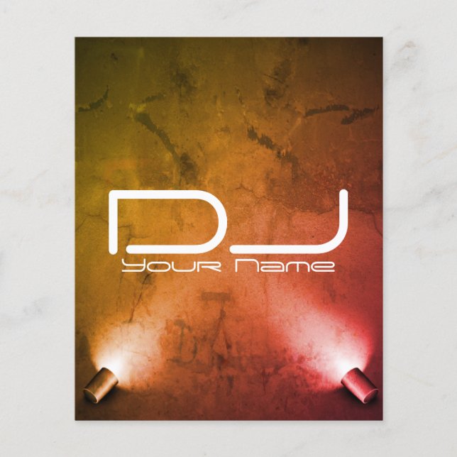 Classy DJ Fiesta Flyer (Frente)