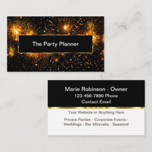 Classy Fiesta Planning Event Planner tarjetas de p