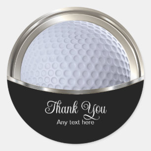 Classy Golf Event Theme Gracias Pegatinas