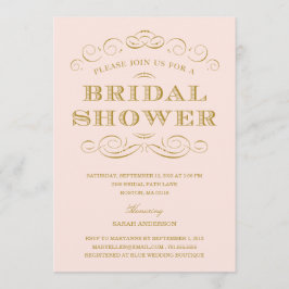 CLASSY SHOWER | INVITACIÓN DE LA DUCHA BRIDAL