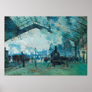Claude Monet Arte de Viajes en Ferrocarril Francés