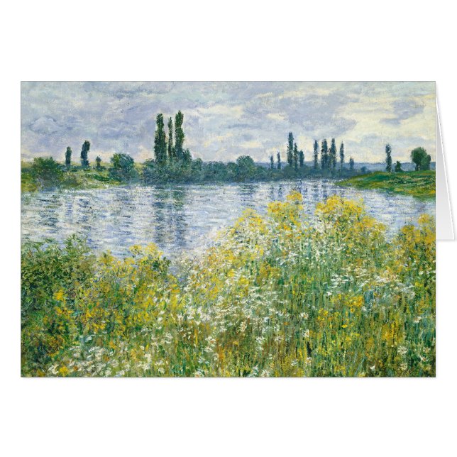 Claude Monet | Bancos del Sena, Vetheuil, 1880 (Anverso (Horizontal))