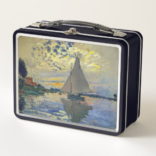 Claude Monet - Barco de vela en Le Petit-Gennevill