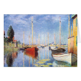 Claude Monet: Barcos de placer en Argenteuil
