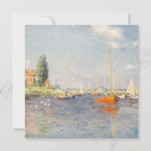 Claude Monet. Barcos Rojos, Argentina