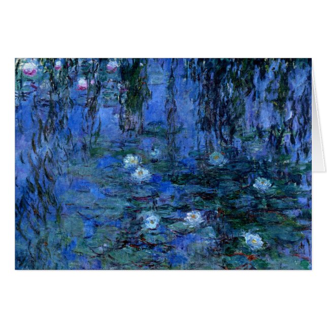 Claude Monet Blue Water Lilies (Anverso (Horizontal))