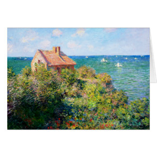 Claude Monet: Cabaña de Fishermans en Varengeville