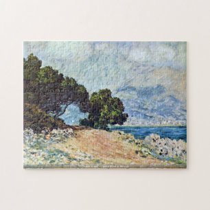 Claude Monet - camino costero en el rompecabezas