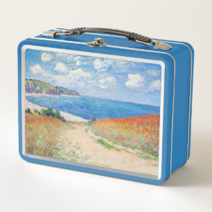 Claude Monet - Camino en campos de trigo en Pourvi