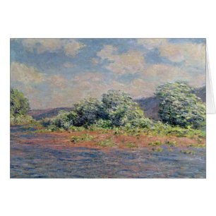 Claude Monet el el Sena en el Puerto-Villez,