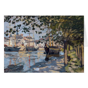 Claude Monet el el Sena en Ruán, 1872