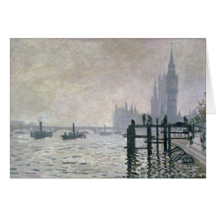 Claude Monet el el Thames debajo de Westminster