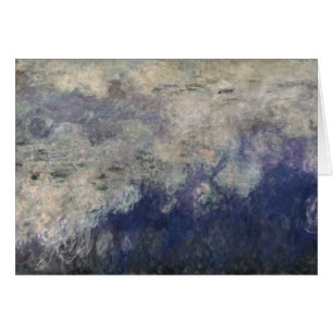 Claude Monet el el Waterlilies las nubes 1915-26