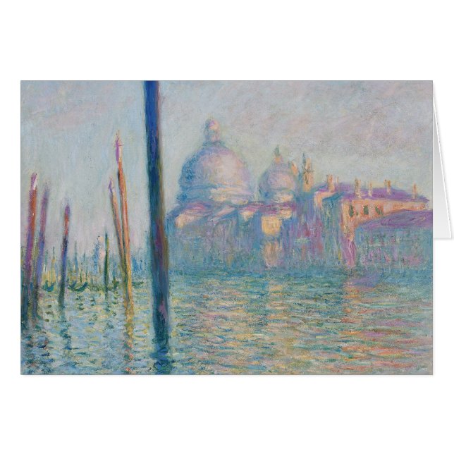 Claude Monet - El Gran Canal (Anverso (Horizontal))