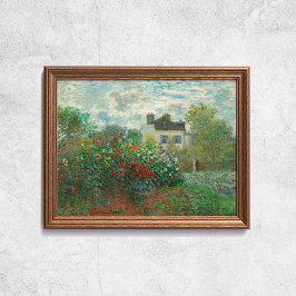 Claude Monet El Jardín Artista Arte Antiguo Francé