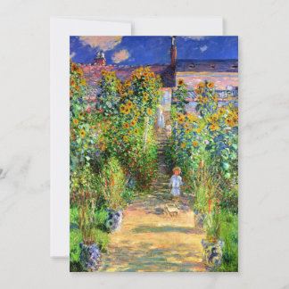 Claude Monet: el jardín de Monet en Vétheuil