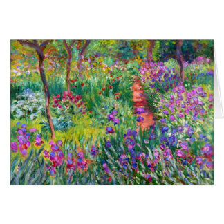 Claude Monet: El jardín del iris en Giverny