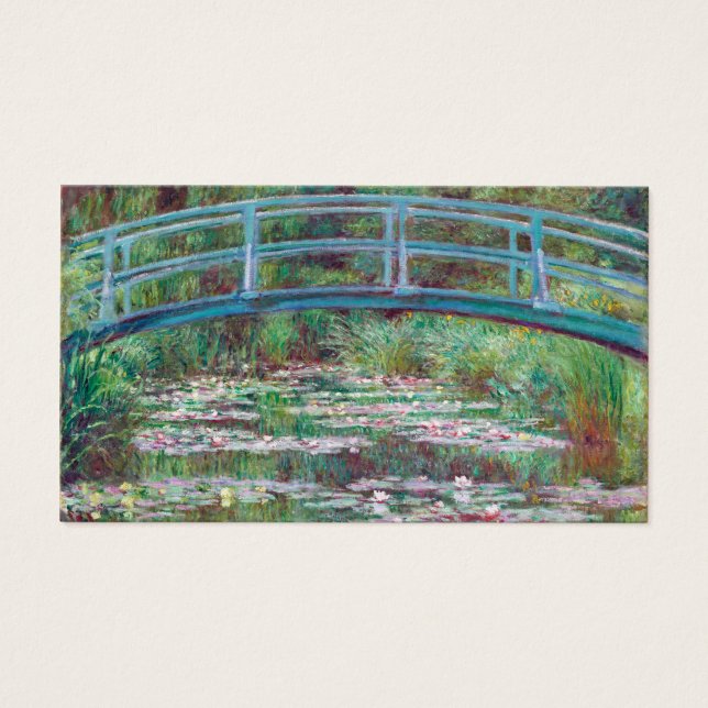 Claude Monet El Puente De Fútbol Japonés (Frente)